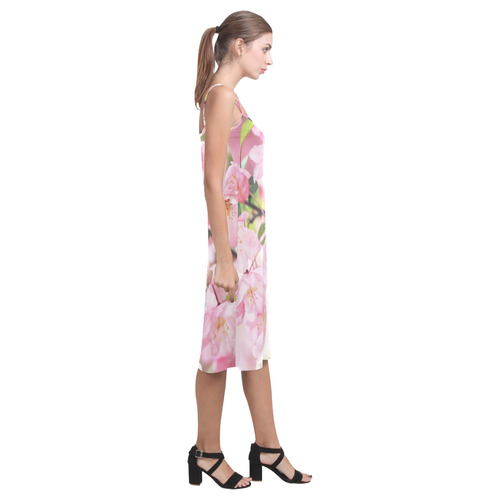 Cat and Flowers Alcestis Slip Dress (Model D05)