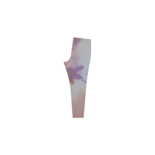 Abstract Floral Watercolor Cassandra Women's Leggings (Model L01)