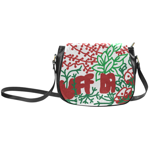 Uff Da Tangle Garden Classic Saddle Bag/Large (Model 1648)