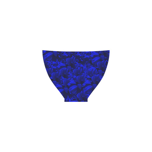 A202 Blue Peaks Abstract Custom Bikini Swimsuit