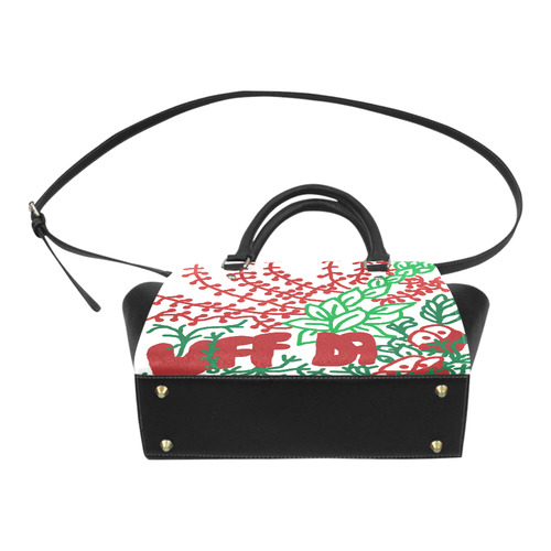 UFFDA Tangle Flower Garden Classic Shoulder Handbag (Model 1653)