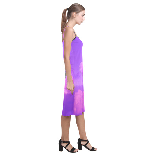 Koala and Orchid Alcestis Slip Dress (Model D05)