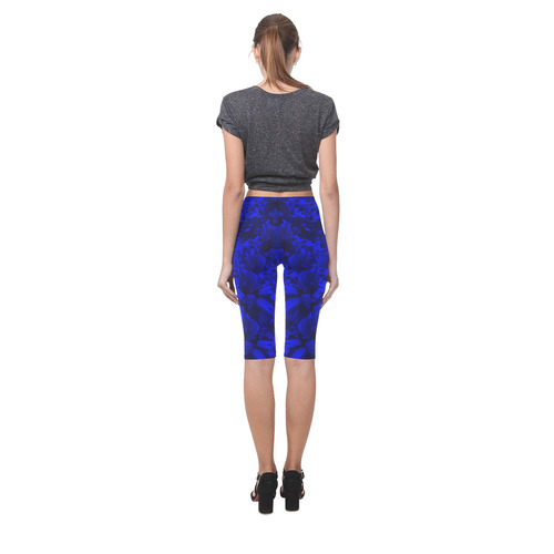 A202 Blue Peaks Abstract Hestia Cropped Leggings (Model L03)