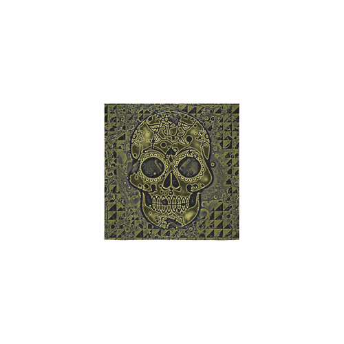 skull golden Square Towel 13“x13”