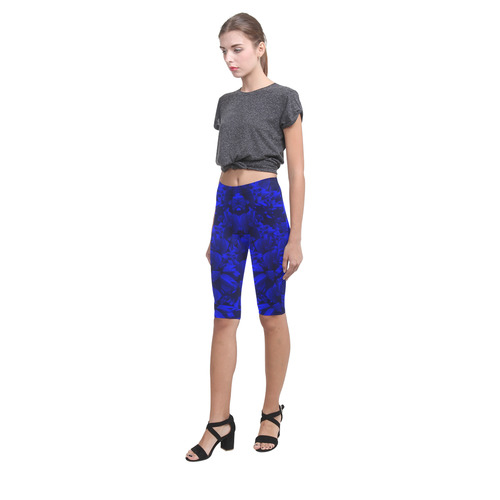 A202 Blue Peaks Abstract Hestia Cropped Leggings (Model L03)