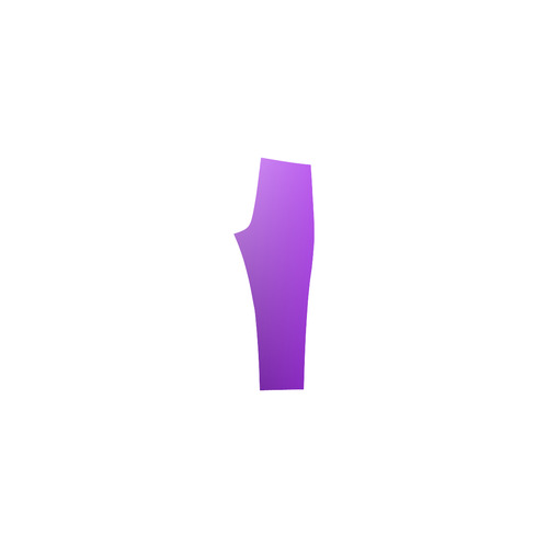 Violet and Purple Ombre Capri Legging (Model L02)
