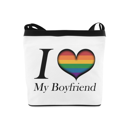 I Heart My Boyfriend Crossbody Bags (Model 1613)