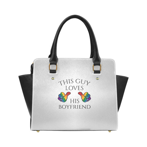 This Guy Loves His Boyfriend Classic Shoulder Handbag (Model 1653)