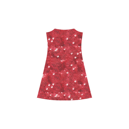Sparkling Sequin-Like Pattern Alcestis Slip Dress (Model D05)