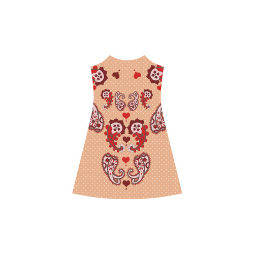 Paisley Droplets Alcestis Slip Dress (Model D05)