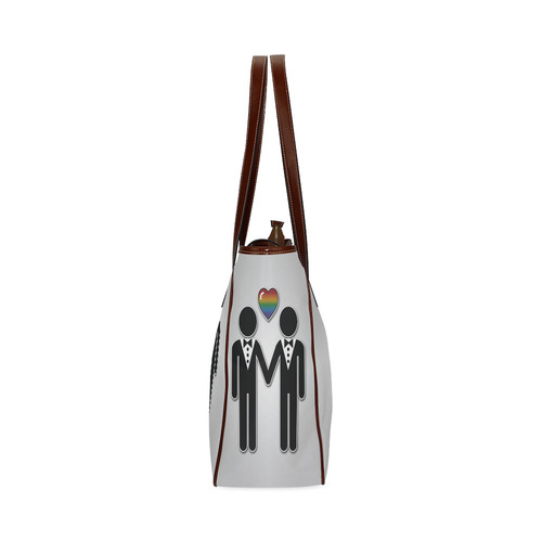 Mr. and Mr. Gay Pride Classic Tote Bag (Model 1644)