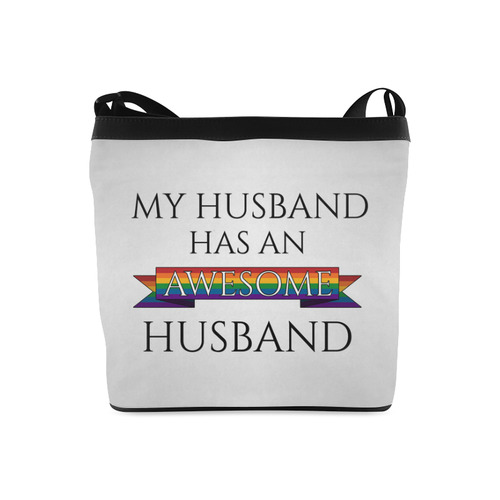My Husband Has an Awesome Husband Crossbody Bags (Model 1613)