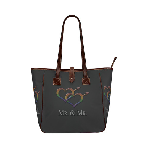 Mr. and Mr. Gay Pride Classic Tote Bag (Model 1644)