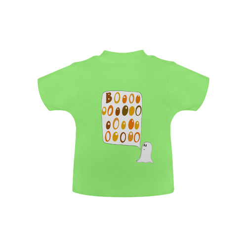 Cute Halloween BOO Ghost Baby Classic T-Shirt (Model T30)