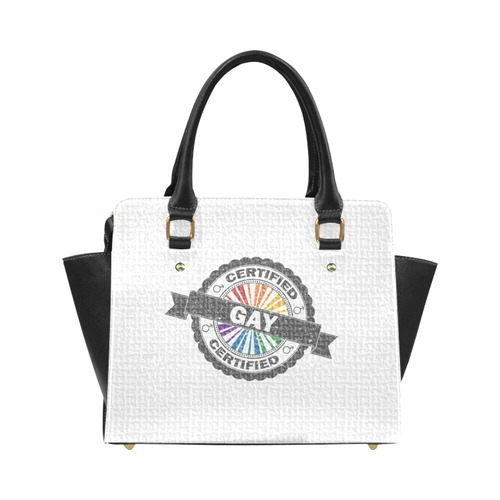 Certified Gay Pride Stamp Classic Shoulder Handbag (Model 1653)