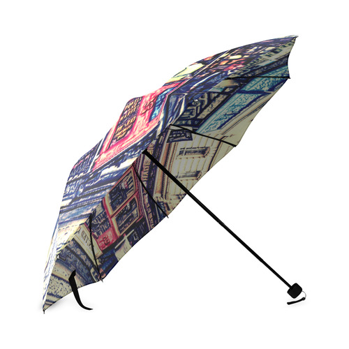 san francisco cable car Foldable Umbrella (Model U01)