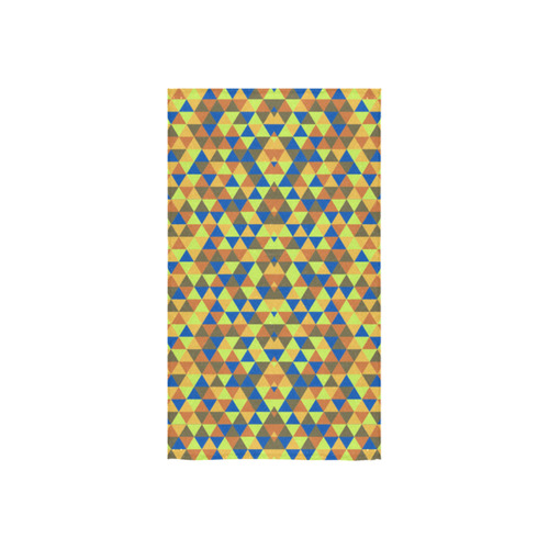 Blue and yellow mini rectangles Custom Towel 16"x28"