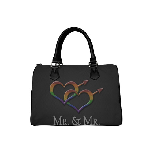 Mr. and Mr. Gay Pride Boston Handbag (Model 1621)