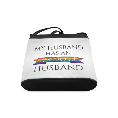 My Husband Has an Awesome Husband Crossbody Bags (Model 1613)
