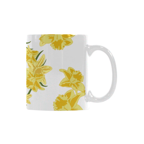 Daffodils White Mug(11OZ)