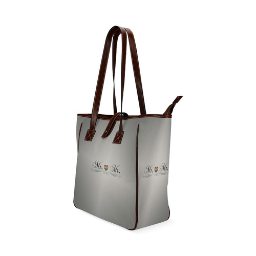Mr. & Mr. Gay Design Classic Tote Bag (Model 1644)
