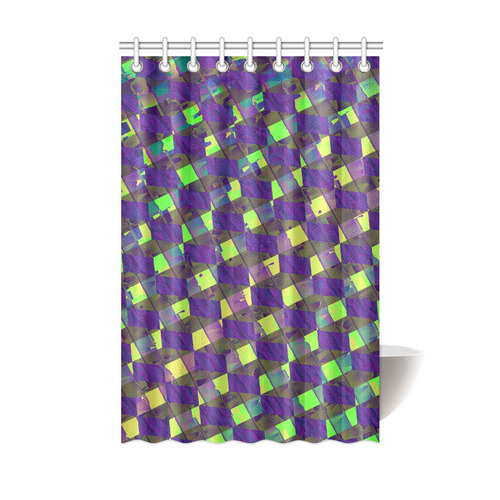 Colorful Abstract Shower Curtain 48"x72"
