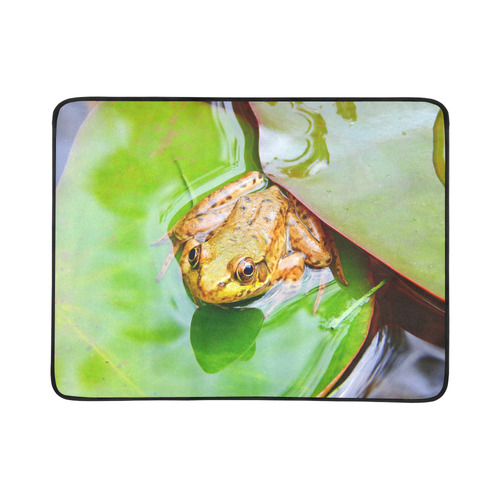 Frog on a Lily-pad Beach Mat 78"x 60"