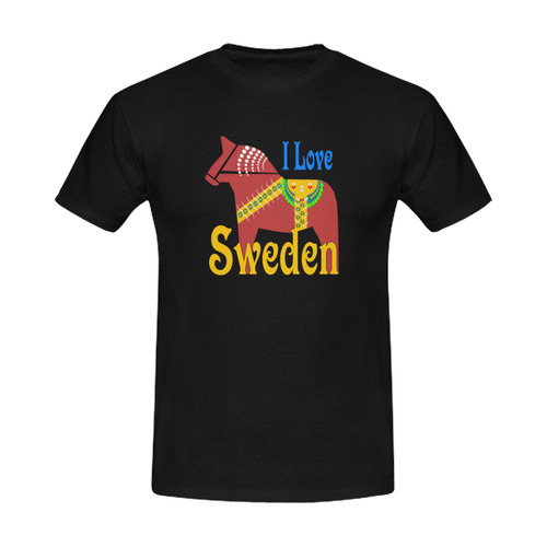 Dalahorse Sweden Men's Slim Fit T-shirt (Model T13)