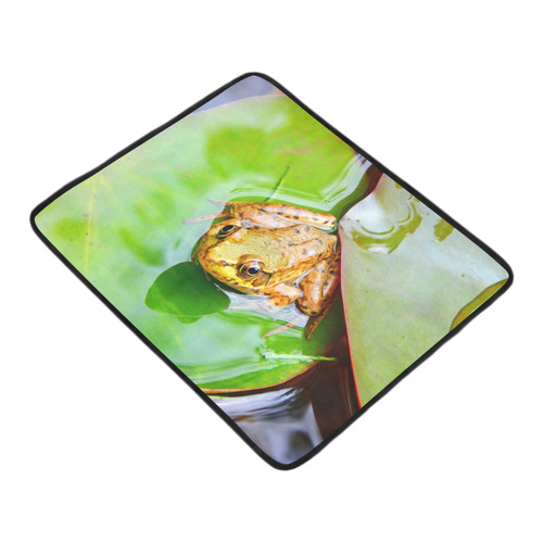 Frog on a Lily-pad Beach Mat 78"x 60"