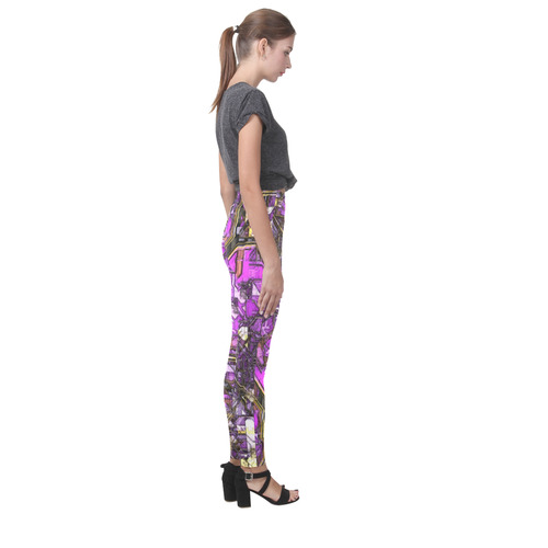 modern steampunk A Cassandra Women's Leggings (Model L01)