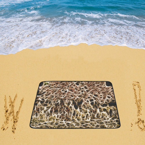 Misty Fur Coral - Jera Nour Beach Mat 78"x 60"