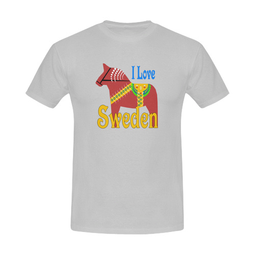 Dalahorse Sweden Men's Slim Fit T-shirt (Model T13)