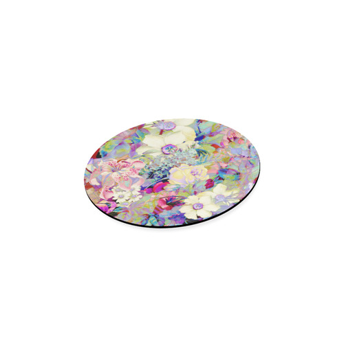 summery floral Round Coaster