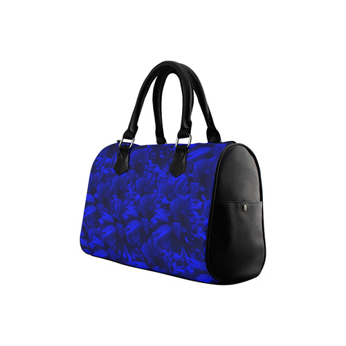 A202 Blue Peaks Abstract Boston Handbag (Model 1621)