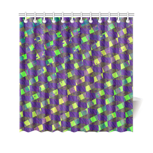 Colorful Abstract Shower Curtain 69"x70"