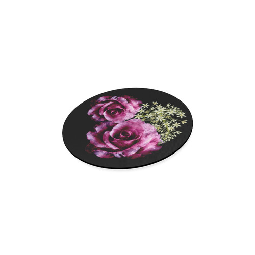 floral heart Round Coaster