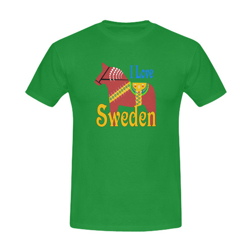 Dalahorse Sweden Men's Slim Fit T-shirt (Model T13)