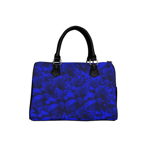 A202 Blue Peaks Abstract Boston Handbag (Model 1621)
