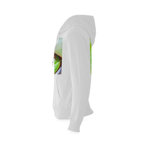 Frog on a Lily-pad Oceanus Hoodie Sweatshirt (Model H03)