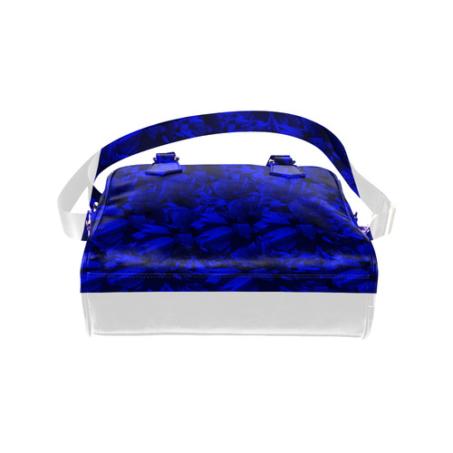 A202 Blue Peaks Abstract Shoulder Handbag (Model 1634)