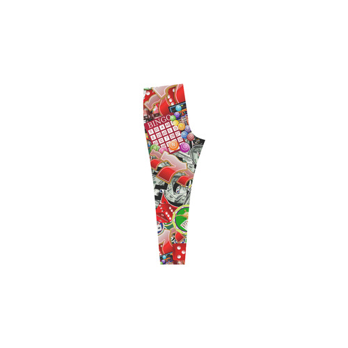 Las Vegas Icons - Gamblers Delight Cassandra Women's Leggings (Model L01)