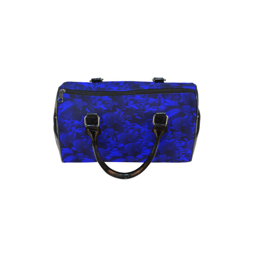 A202 Blue Peaks Abstract Boston Handbag (Model 1621)