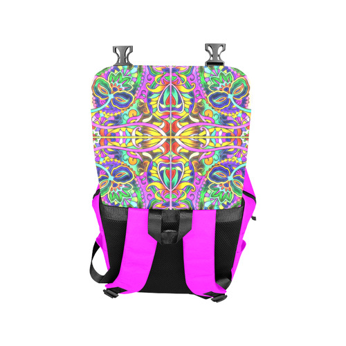 Oriental Ornaments Mosaic multicolored Casual Shoulders Backpack (Model 1623)