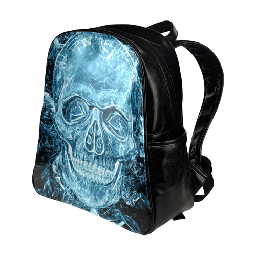 glowing skull Multi-Pockets Backpack (Model 1636)