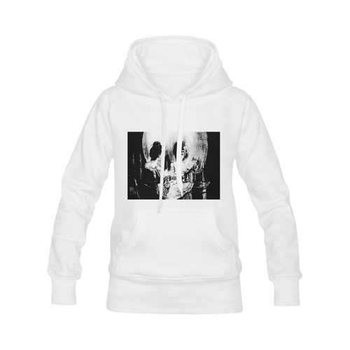 All Is Vanity Halloween Life, Death, and Existence Women's Classic Hoodies (Model H07)