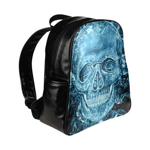 glowing skull Multi-Pockets Backpack (Model 1636)