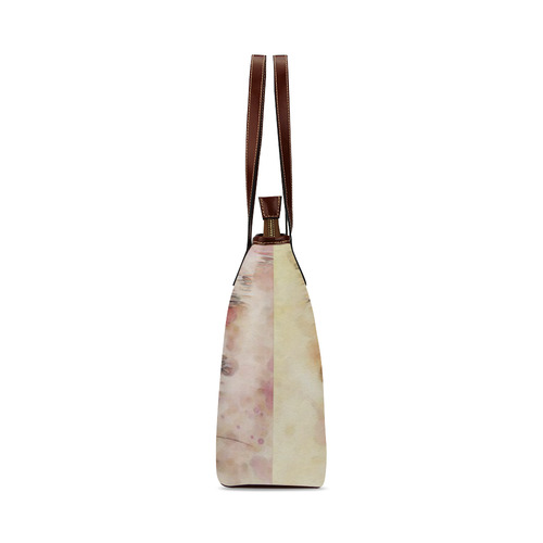 watercolor cat Shoulder Tote Bag (Model 1646)