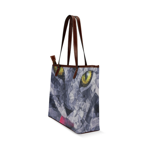 cat tongue Shoulder Tote Bag (Model 1646)