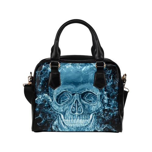 glowing skull Shoulder Handbag (Model 1634)