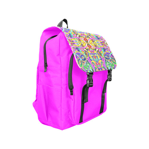Oriental Ornaments Mosaic multicolored Casual Shoulders Backpack (Model 1623)
